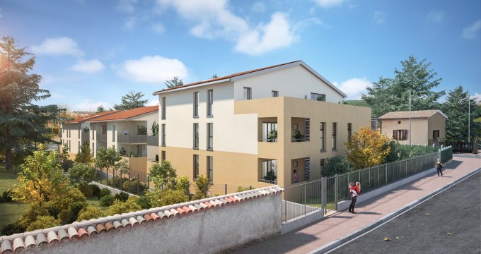 Achat / Vente immobilier neuf Anse en face du parc de la Roseraie (69480) - Réf. 9509