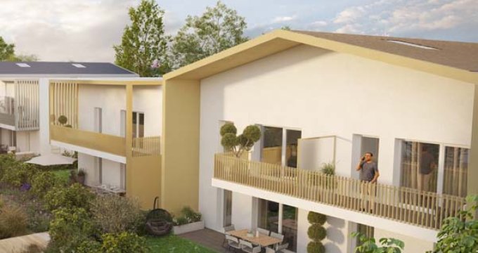 Achat / Vente immobilier neuf Saint-Priest à 25 min de Lyon centre (69800) - Réf. 9539