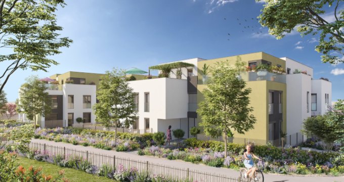 Achat / Vente immobilier neuf Sainte-Foy-lès-Lyon coeur quartier Saint-Loup (69110) - Réf. 5272