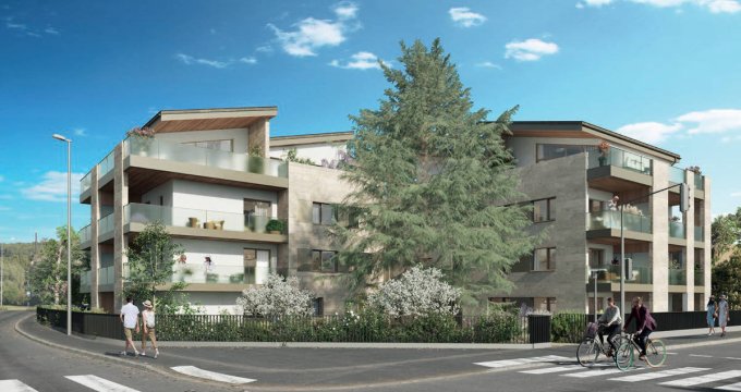 Achat / Vente immobilier neuf Sainte-Foy-lès-Lyon en lisière de Lyon 5ème (69110) - Réf. 10802