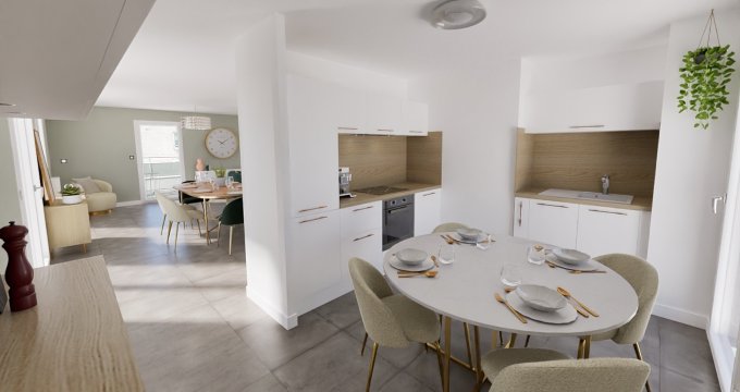 Achat / Vente immobilier neuf Villeurbanne à 150m du métro A République - Villeurbanne (69100) - Réf. 9490