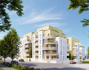 Achat / Vente immobilier neuf Bron au pied du tramway T2 Essarts-Iris (69500) - Réf. 9492