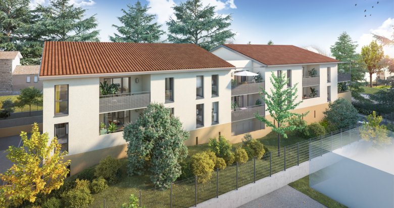 Achat / Vente immobilier neuf Anse en face du parc de la Roseraie (69480) - Réf. 9509