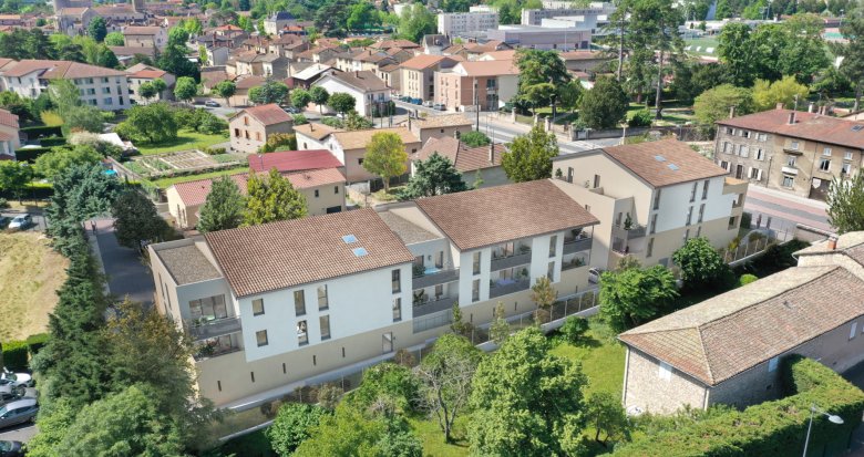 Achat / Vente immobilier neuf Anse en face du parc de la Roseraie (69480) - Réf. 9509