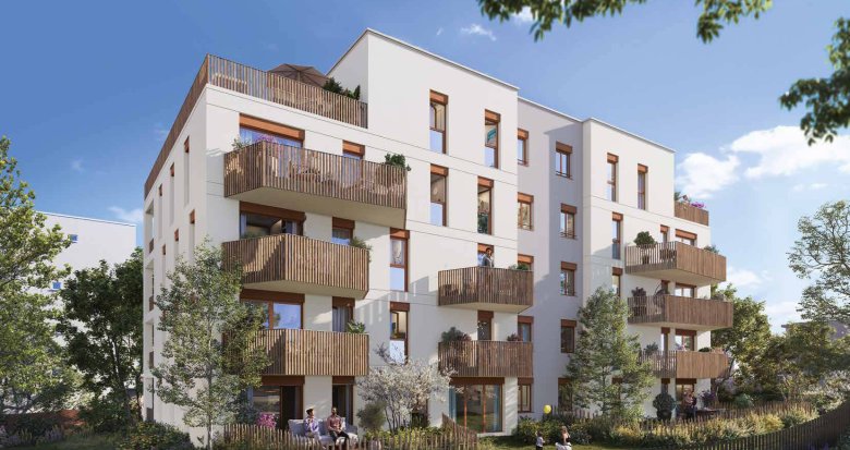 Achat / Vente immobilier neuf Caluire-et-Cuire à 4 min à pied du bus C1 Lyon Part Dieu (69300) - Réf. 9478