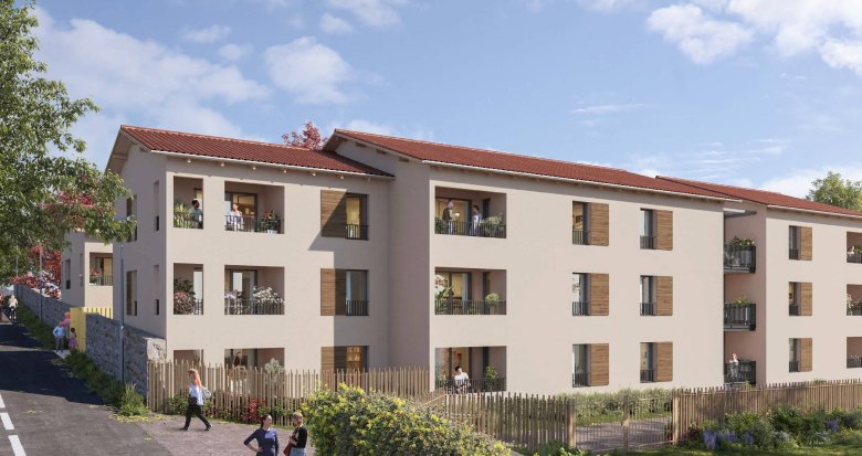 Achat / Vente immobilier neuf Chessy cité médiévale près de Lyon (69380) - Réf. 9504