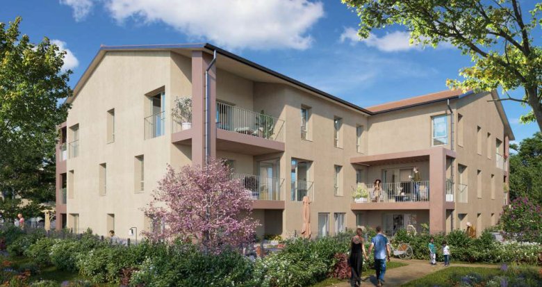 Achat / Vente immobilier neuf Colombier-Saugnieu aux portes de Lyon (69124) - Réf. 9535