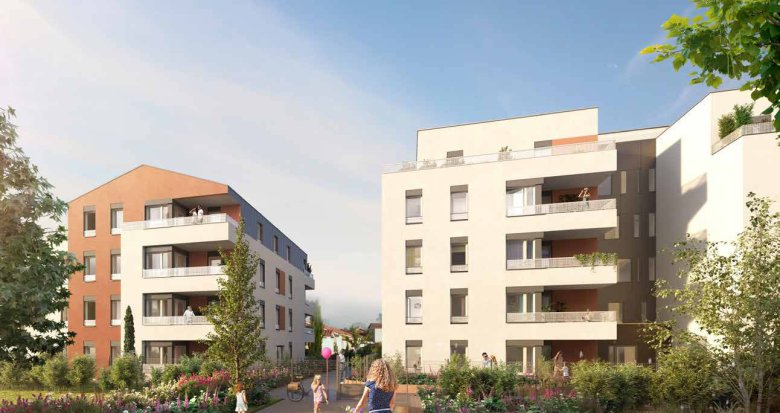 Achat / Vente immobilier neuf Corbas à 20 minutes en voiture de Lyon (69960) - Réf. 9541