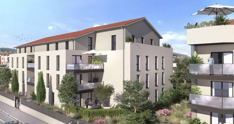 Achat / Vente immobilier neuf Craponne à 20 minutes en voiture de Fourvière (69290) - Réf. 9520