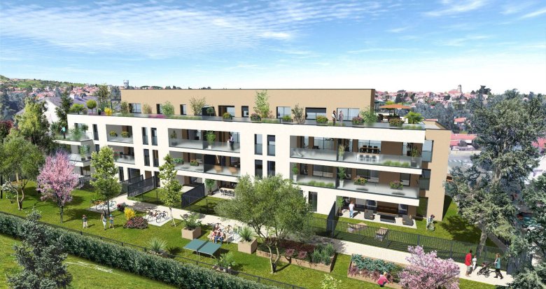 Achat / Vente immobilier neuf Craponne à 30 minutes de Lyon en voiture (69290) - Réf. 9518