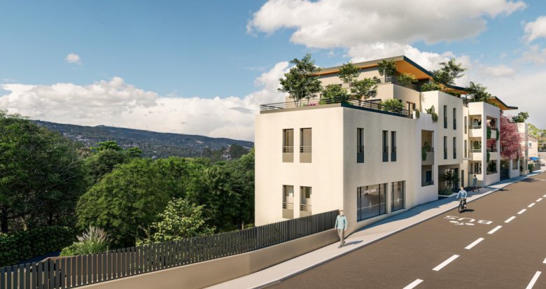 Achat / Vente immobilier neuf Fontaines-sur-Saône vues sur les Monts d'Or (69270) - Réf. 9484