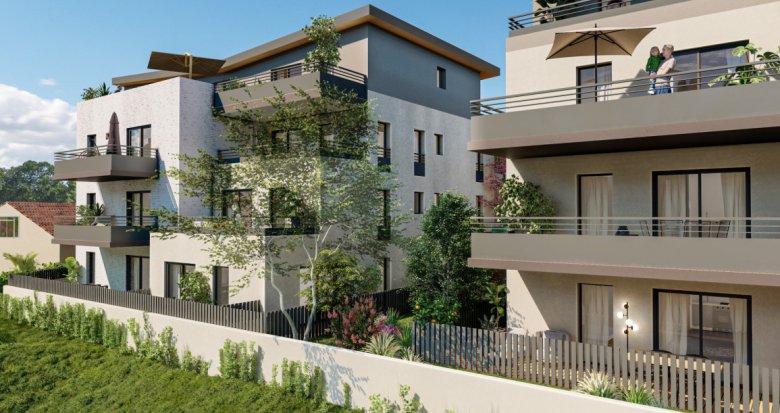 Achat / Vente immobilier neuf Fontaines-sur-Saône vues sur les Monts d'Or (69270) - Réf. 9484