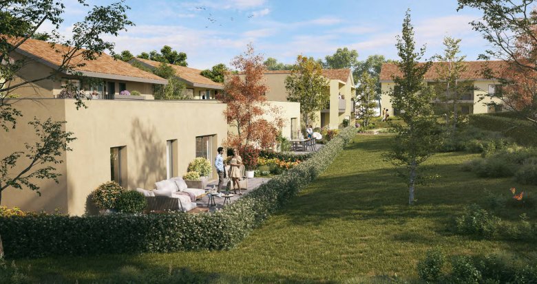 Achat / Vente immobilier neuf Gleizé à 200 mètres du cœur du village (69400) - Réf. 9510