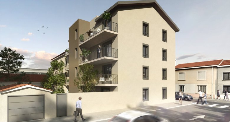 Achat / Vente immobilier neuf Lyon 03 quartier Monchat à 5 min à pied du métro D (69003) - Réf. 11702