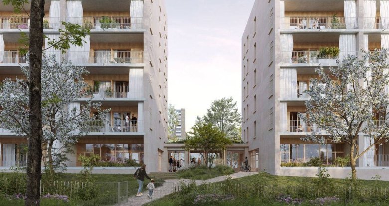 Achat / Vente immobilier neuf Lyon 09 secteur Sauvegarde proche Parc du Vallon (69009) - Réf. 9476