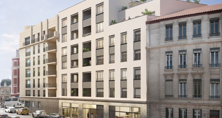 Achat / Vente immobilier neuf Lyon 7 à 100m du métro B Jean Macé (69007) - Réf. 9468