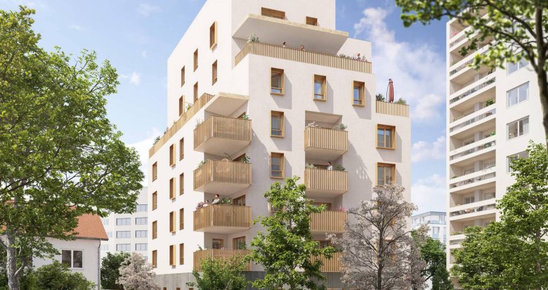 Achat / Vente immobilier neuf Lyon 8ème à 150 m du tramway T6 (69008) - Réf. 11075