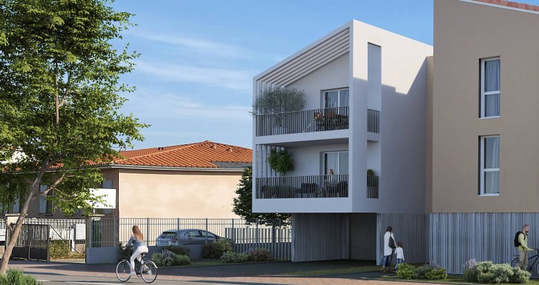 Achat / Vente immobilier neuf Mions centre à 2 min de la Halle du marché et des commerces (69780) - Réf. 9526