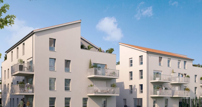 Achat / Vente immobilier neuf Sainte-Foy-l'Argentière vue sur les Monts du Lyonnais (69610) - Réf. 8791