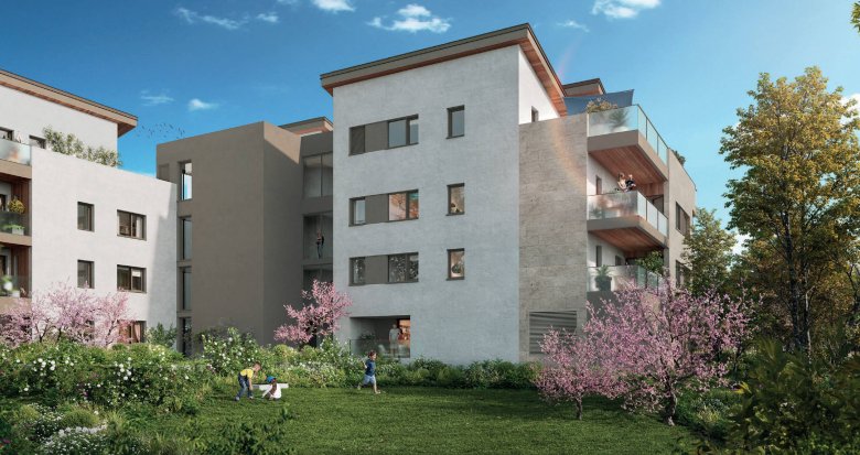 Achat / Vente immobilier neuf Sainte-Foy-lès-Lyon en lisière de Lyon 5ème (69110) - Réf. 10802