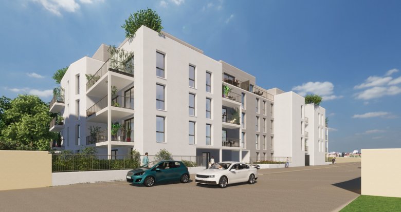 Achat / Vente immobilier neuf Vénissieux en lisière de Lyon 08 à 550m du tram T6 (69200) - Réf. 9542