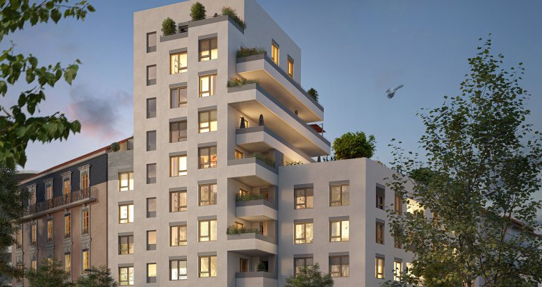 Achat / Vente immobilier neuf Villeurbanne à 150m du métro A République - Villeurbanne (69100) - Réf. 9490