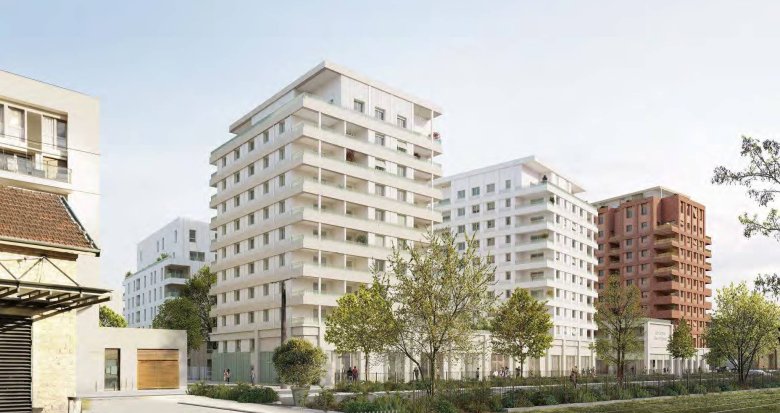 Achat / Vente immobilier neuf Villeurbanne en face du tramway T3 direction la gare Part-Dieu (69100) - Réf. 9491