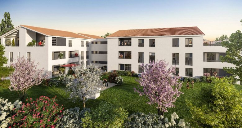 Achat / Vente immobilier neuf Pusignan cœur de ville proche commerces (69330) - Réf. 11951